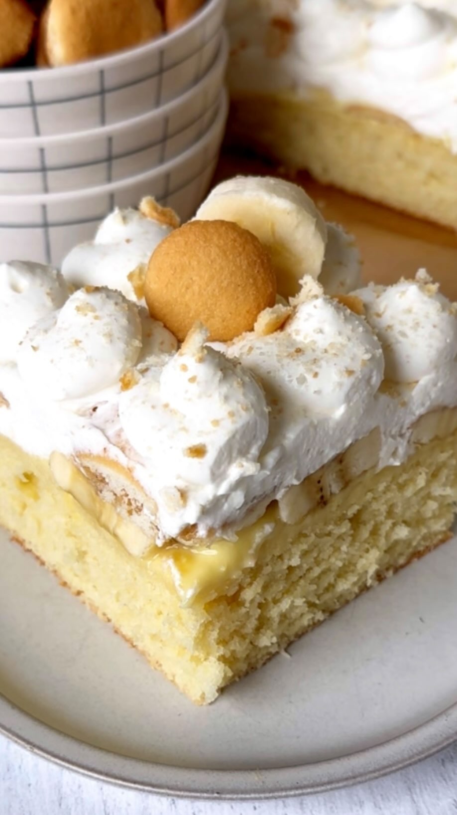 Brown Butter Banana Cinnamon Roll Cake — Sweet Monkey